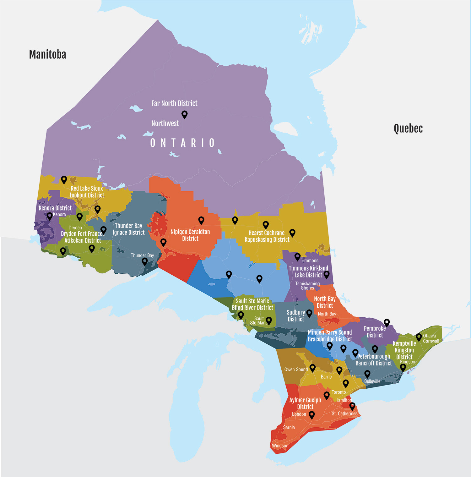 MNRF Work Centres - TOARC - The Ontario Aggregate Resources Corporation