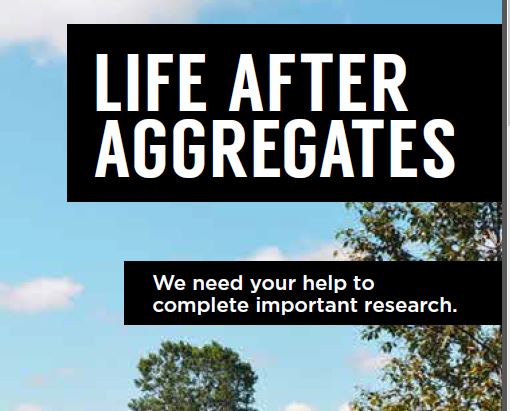 LIFE AFTER AGGREGATES, We need your help to complete important research