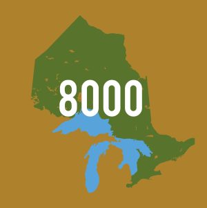 8000 Legacy Sites in the Province